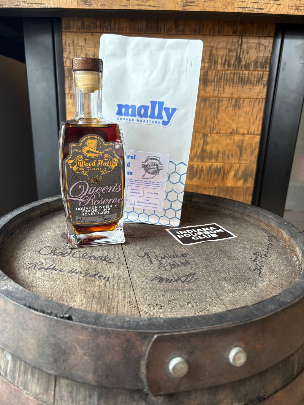 Mally Coffee Roasters X IBC Collab - Wood Hat